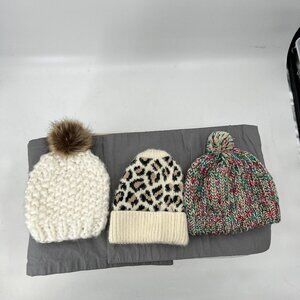 3 Beanies One Size